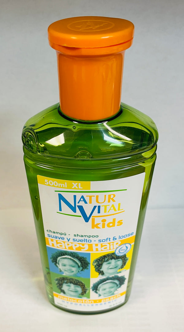 NaturVital Happy Hair Kids Hypoallergenic Shampoo 500ml