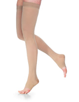 Sigvaris Women's DYNAVEN Thigh-High Open-Toe