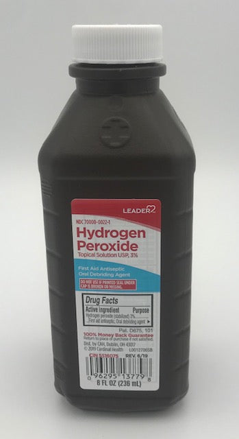 Leader Hydrogen Peroxide 8 OZ