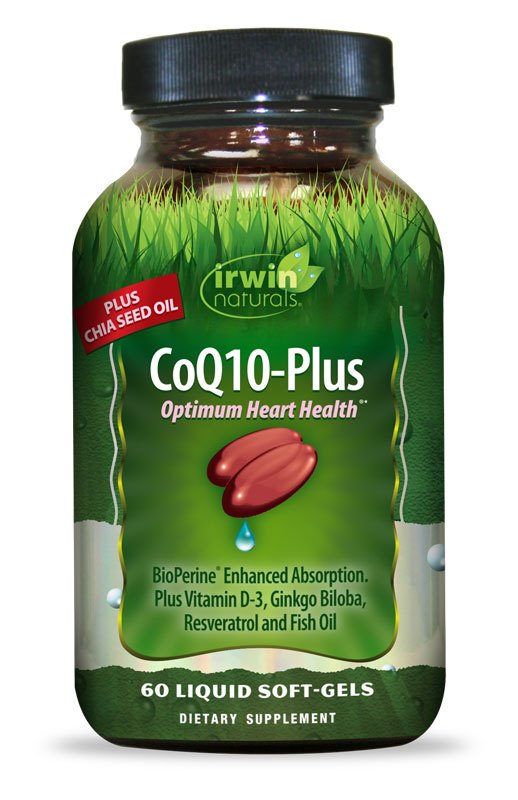 Irwin Naturals CoQ10-Plus Optimum Heart Health 60 Softgels