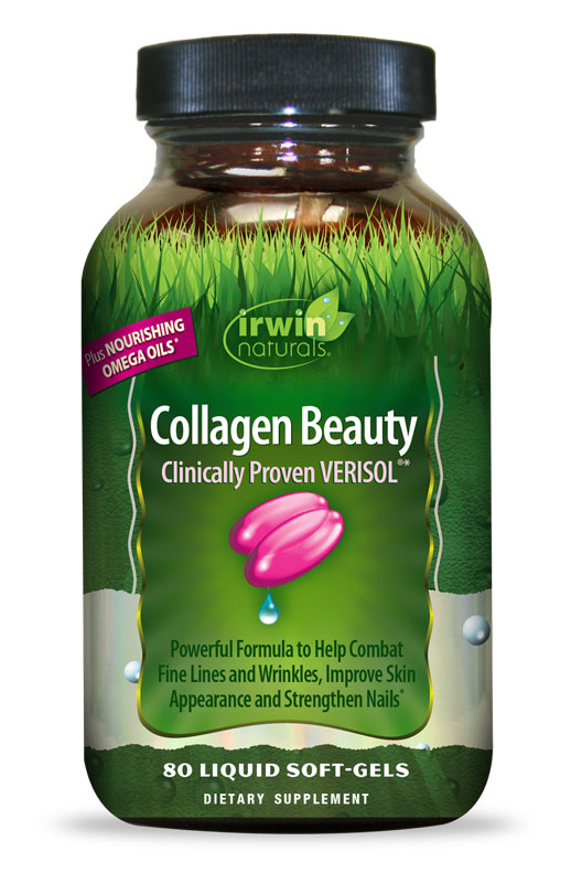 Irwin Naturals Collagen Beauty 80 Softgels