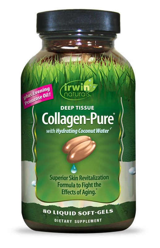 Irwin Naturals Deep Tissue Collagen-Pure 80 Softgels
