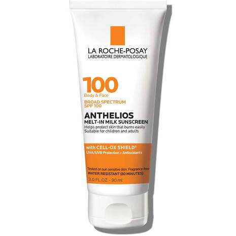 La Roche-Posay amplio SPF100 Anthelios Milt-In Milk Sunscreen