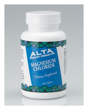 Alta Health Products Magnesium Chloride 100 Tablets