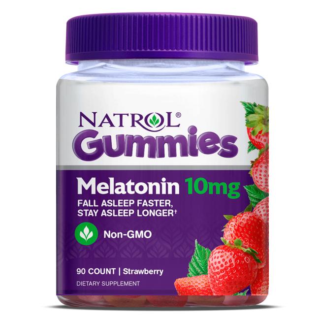 Natrol Melatonin Strawberry 10 mg 90 Gummies