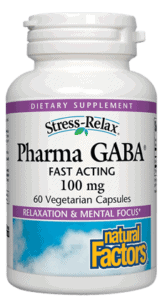 Natural Factors Pharma GABA Vegetable Capsules