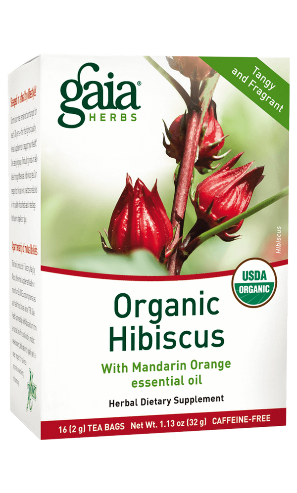 Gaia Herbs Organic Hibiscus Tea