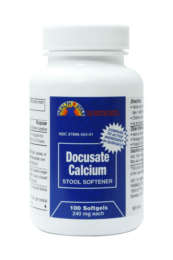 Gericare Docusate Calcium Softgels