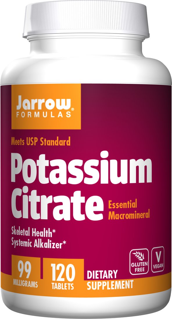 Jarrow Formulas Potassium Citrate 99mg