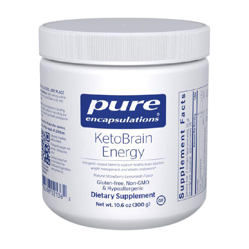 Encapsulaciones puras Ketobrain Energy 10.6oz