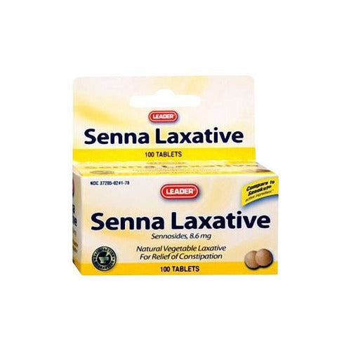 Leader Senna Laxative 8.6 mg Tablets