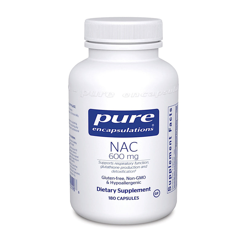 Pure Encapsulations N-A-C (N-Acetyl-L-Cysteine) 600 mg