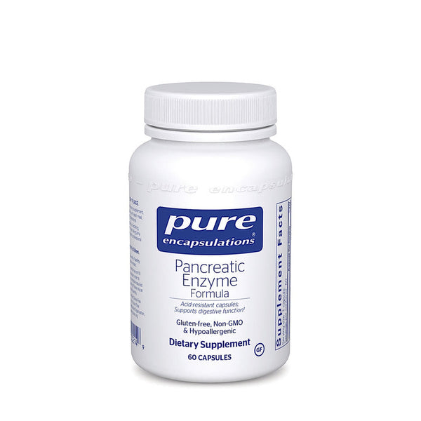 Pure Encapsulations Pancreatic Enzyme Formula 60 Capsules