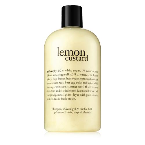 Philosophy Lemon Custard Shampoo, Shower Gel & Bubble Bath 16 oz