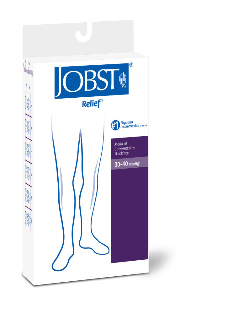 Jobst Relief Thigh Silicone Open Toe