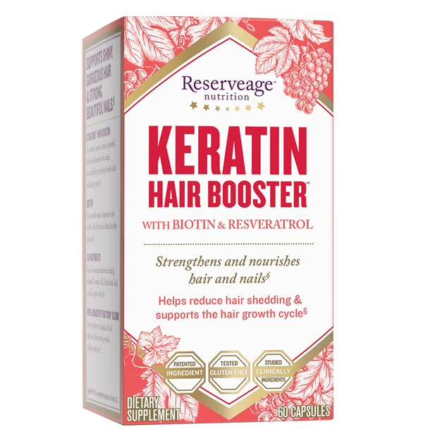 Reserveage Keratin Hair Booster 60 Capsules