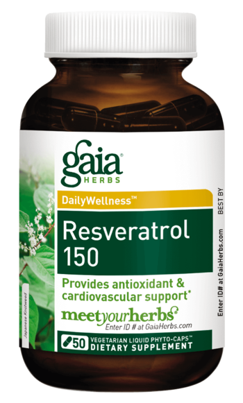 Gaia Herbs Resveratrol 150