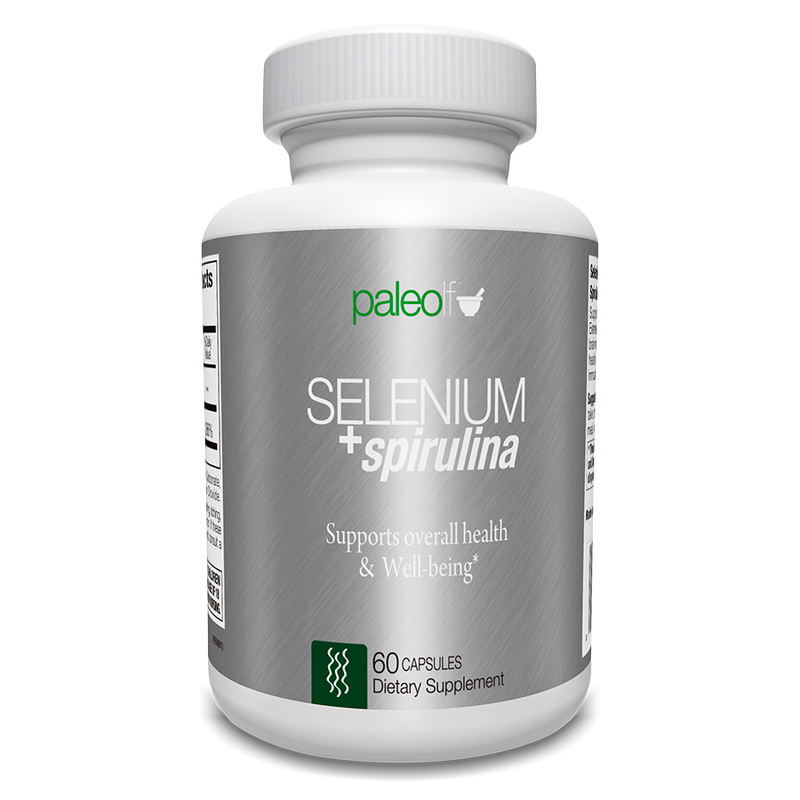 Paleolife Selenium + Spirulina Capsules