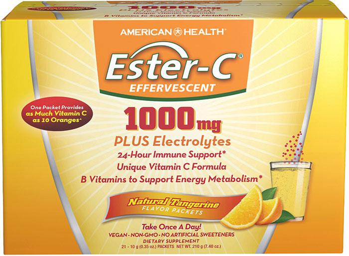 American Health Ester-C 1000 mg Effervescent