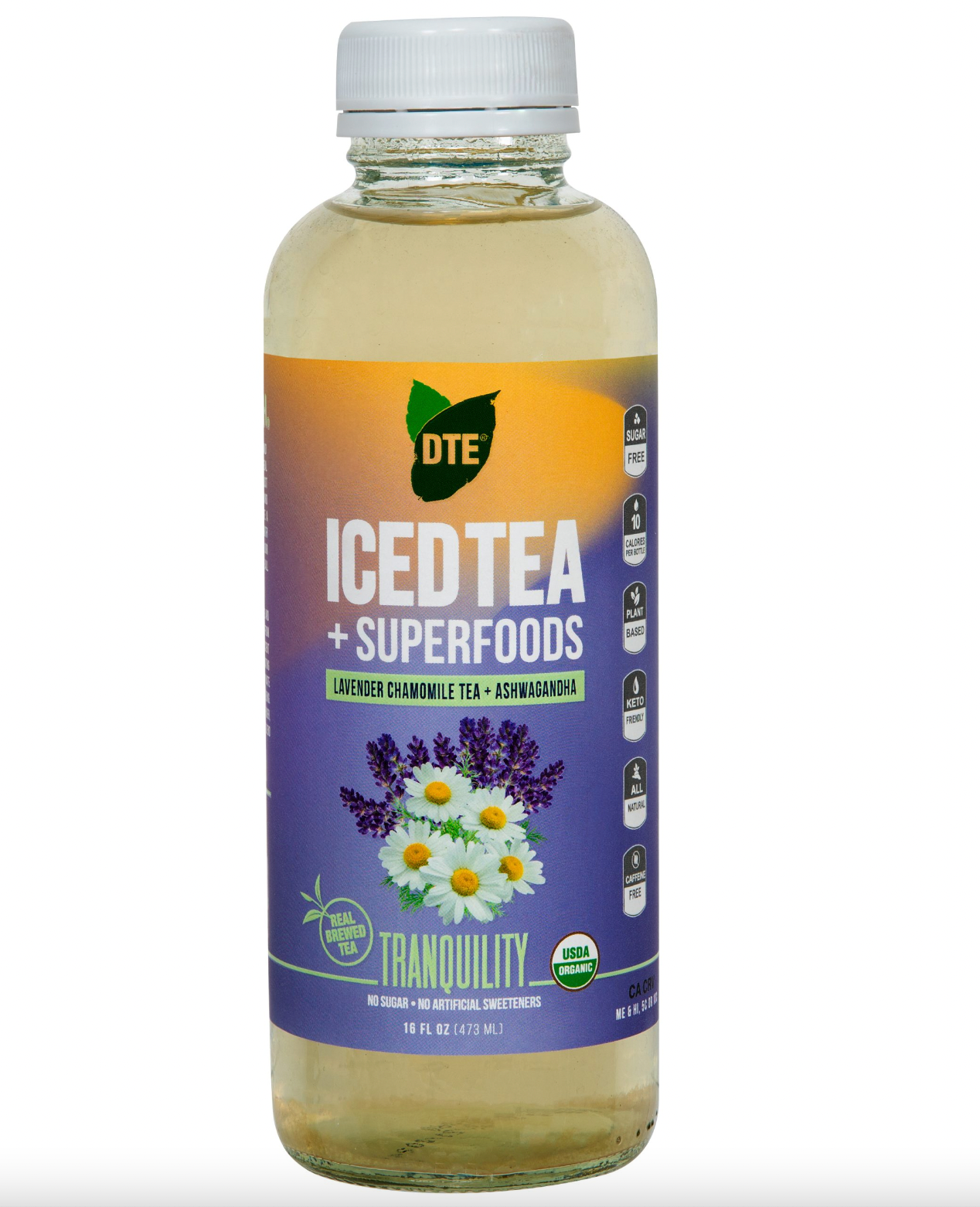 Down To Earth Tranquility Superfoods Iced Tea 16 fl.oz. – Locatel ...