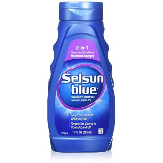 Selsun Blue Shampoo 2-in 1 11 Fl Oz