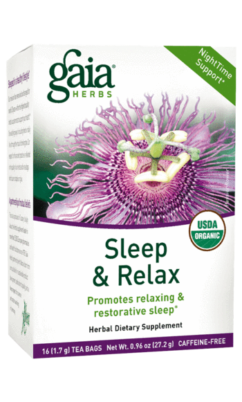 Gaia Herbs Sleep & Relax Tea