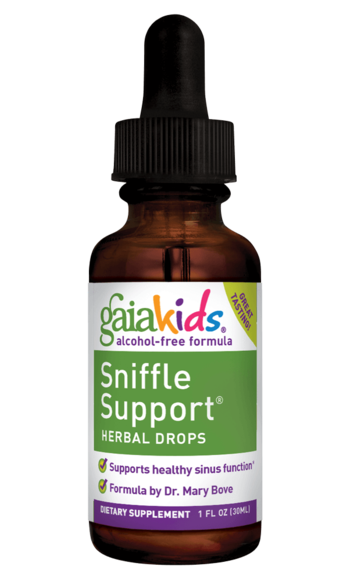 Gaia Herbs GaiaKids Sniffle Support Herbal Drops