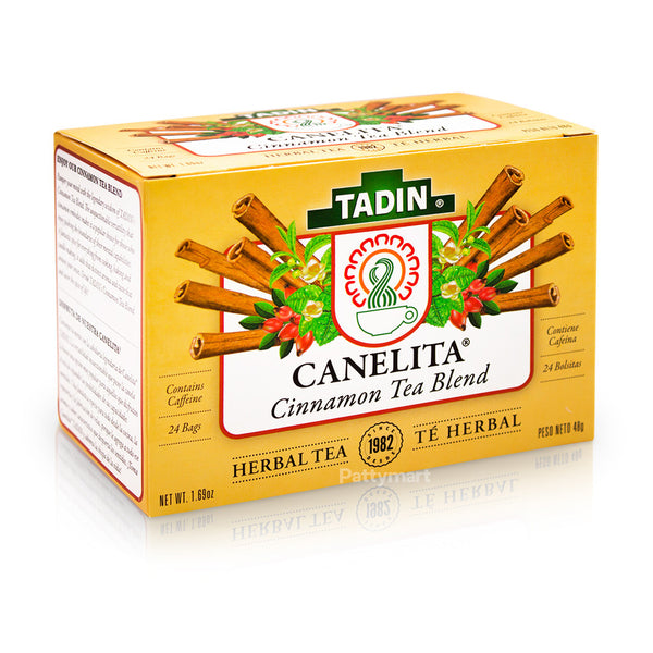 Tadin Canelita Cinnamon Tea Blend 24ct