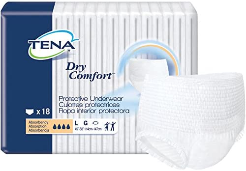 Tena Dry Comfort Protective Underwear, Large. 18ct – Locatel Health &  Wellness Online Store