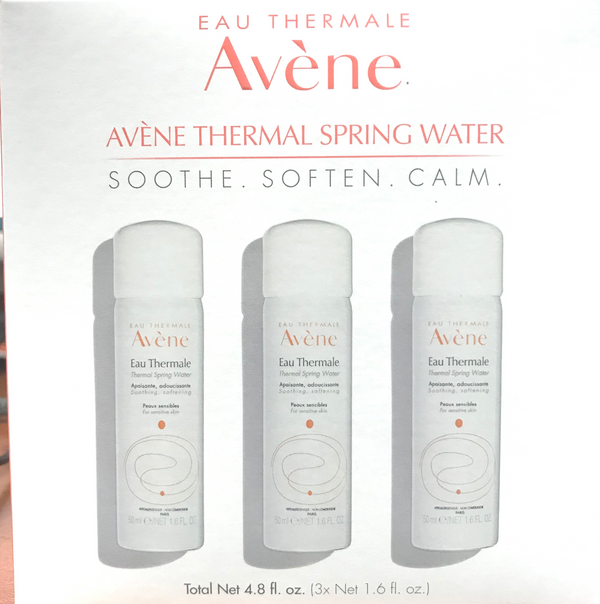 Avene Thermal Spring Water 3-to-go- kit 3x1 1.6 fl.oz