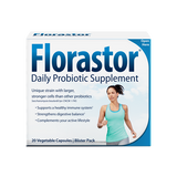 Biocodex Florastor Daily Probiotic Supplement 250 mg 50 Vegetable Capsules