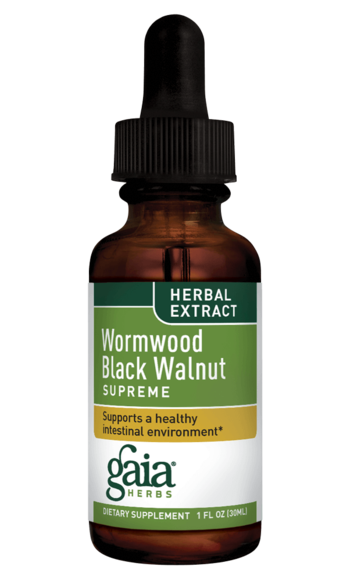 Gaia Herbs Wormwood Black Walnut Supreme 1 Fl Oz