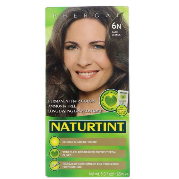 Naturtint, Permanent Hair Color, 6N Dark Blonde