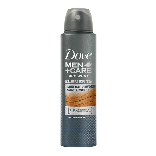 Dove Men + Care Elements Mineral Sandalwood Deodorant Antiperspirant Spray 150ml