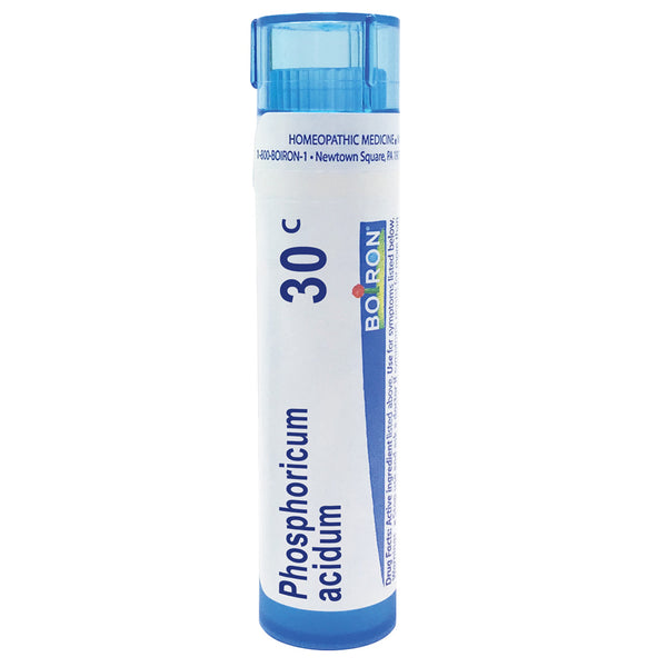 Boiron Phosphoricum Acidum 30C relieves poor concentration due to overwork, 80 Pellets