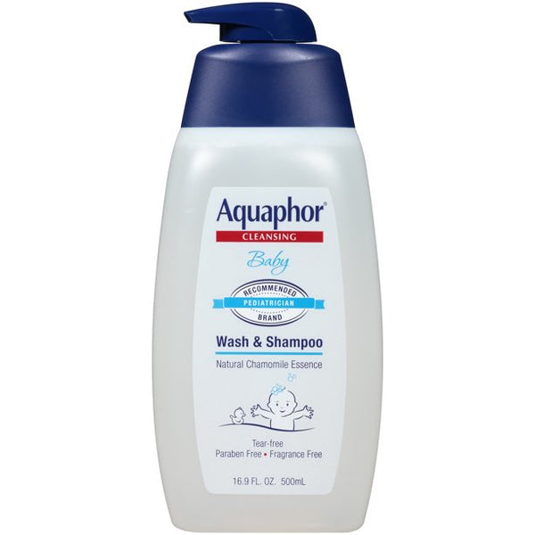 Aquaphor Baby Gentle Wash & Shampoo 16.9Oz
