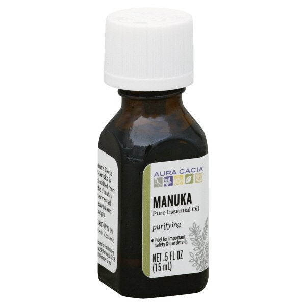 Aura Cacia Essential Oil Manuka 0.5 Ounce