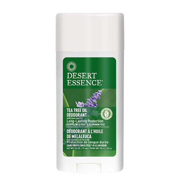 Desert Essence Tea Tree Oil Deodorant 2.5Oz