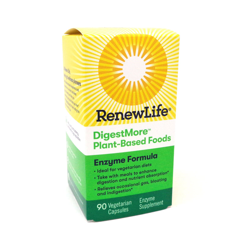 Renew Life DigestMore Plant-Based - 90 Capsules
