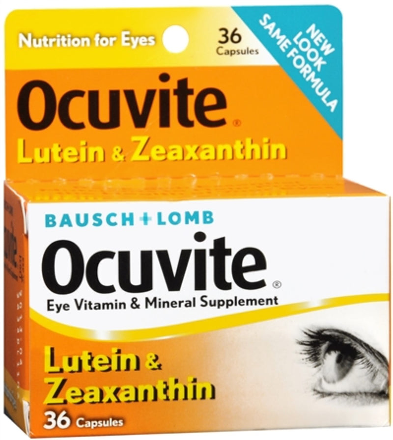 Bausch & Lomb Ocuvite Lutein & Zeaxanthin Capsules