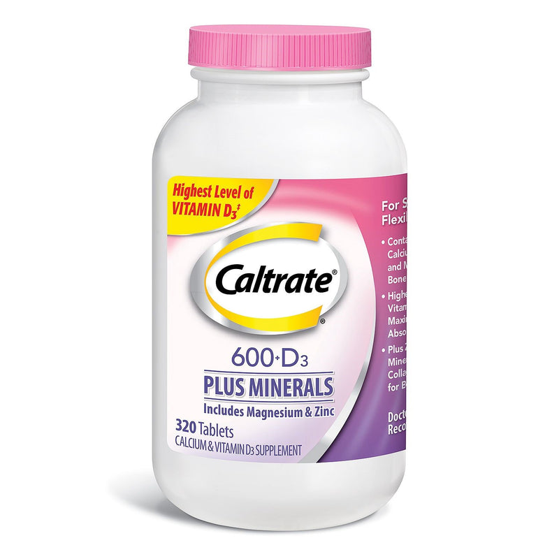 Caltrate 600mg + D with Plus Minerals Tablets