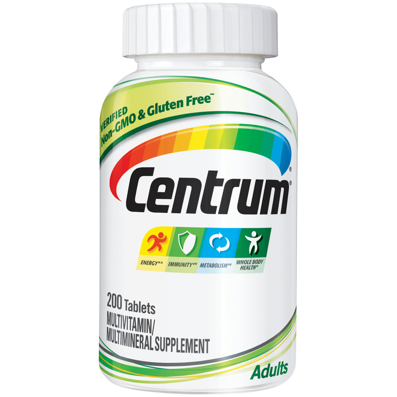 Centrum Complete Multivitamin & Multimineral Supplement 200 Tablets