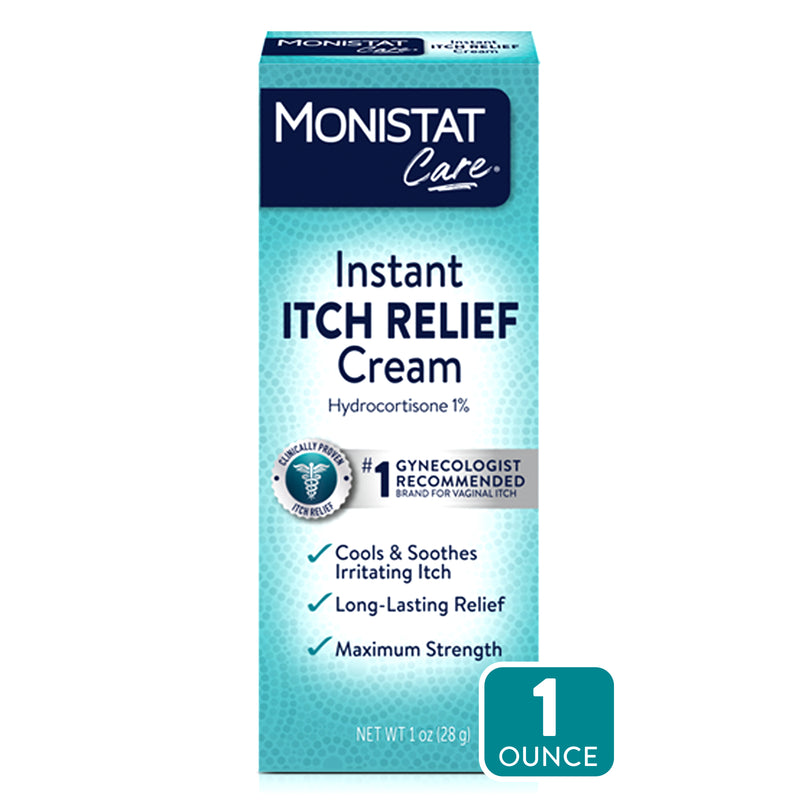 Monistat Care Instant Itch Relief Cream-Max Strength 1 oz