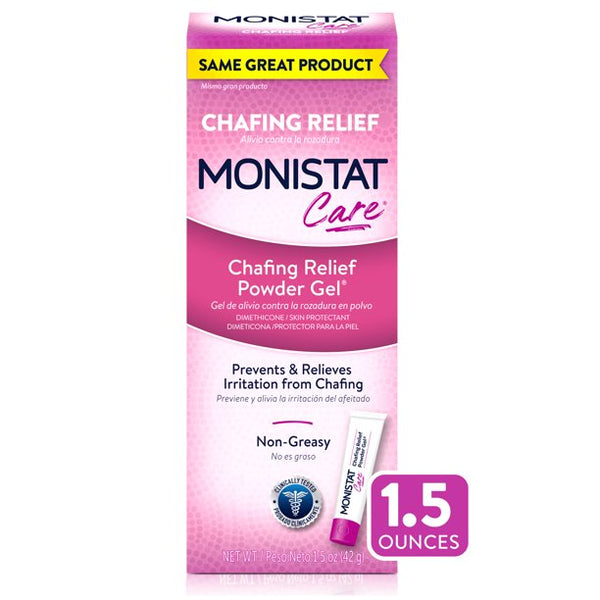 Monistat Care Chafing Relief Powder Gel  1.5 OZ