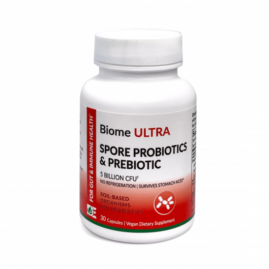 Dynamic Enzymes Ultra Spore Probiotics & Prebiotic 30 Capsules