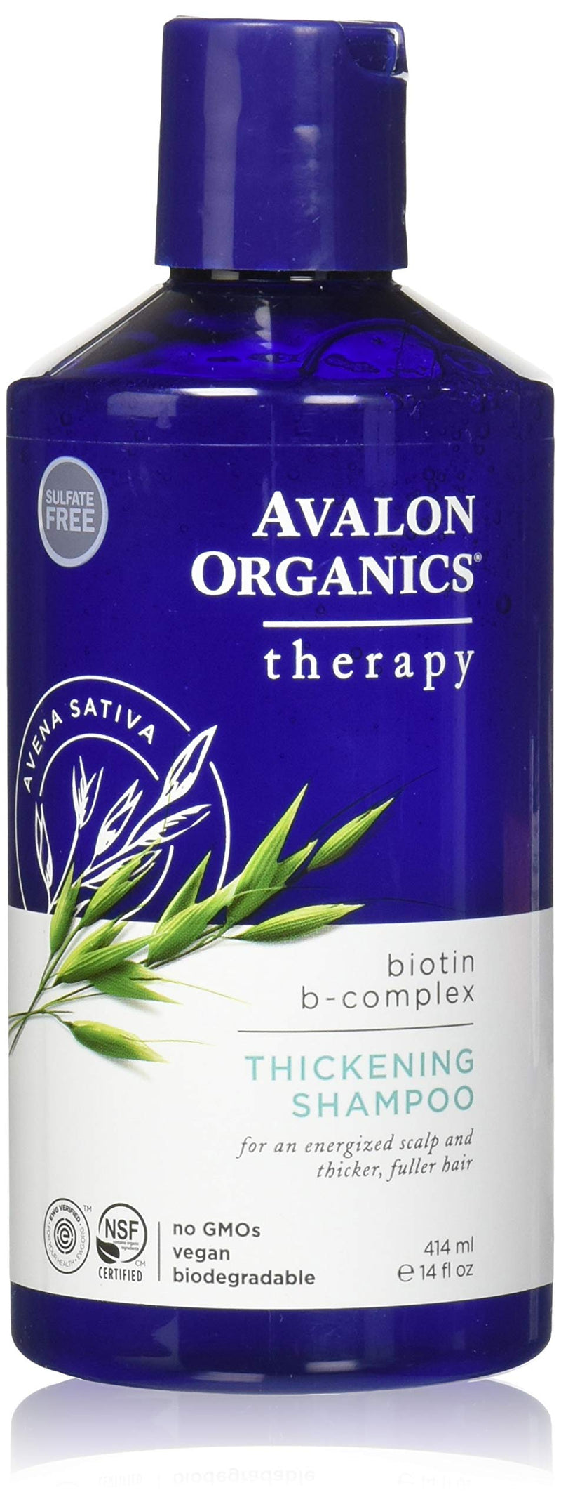 Avalon Organics Biotin B-Complex engrosamiento Champú 14.oz