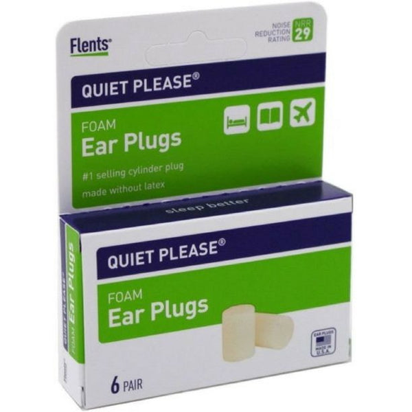Flents Quiet Please Foam Ear Plugs X6