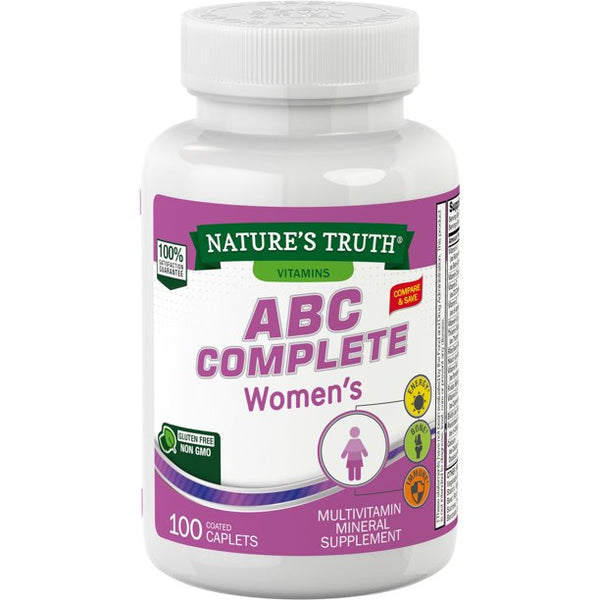 Nature's Truth ABC Complete Multivitamin & Mineral 100 Caps