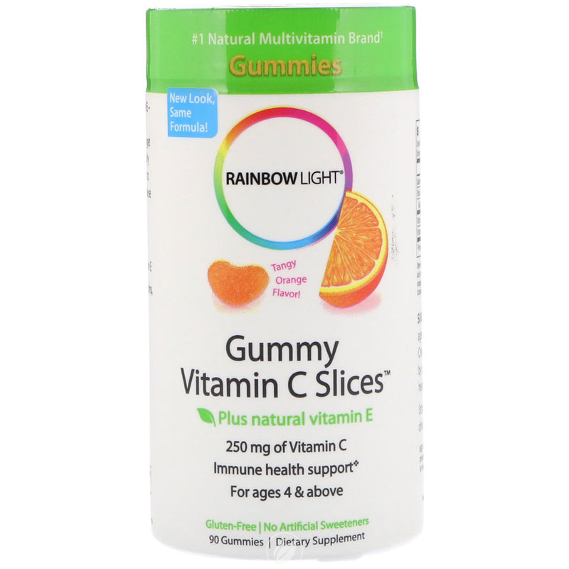 Gummy Vitamin C Slices 90 ct by Rainbow Light