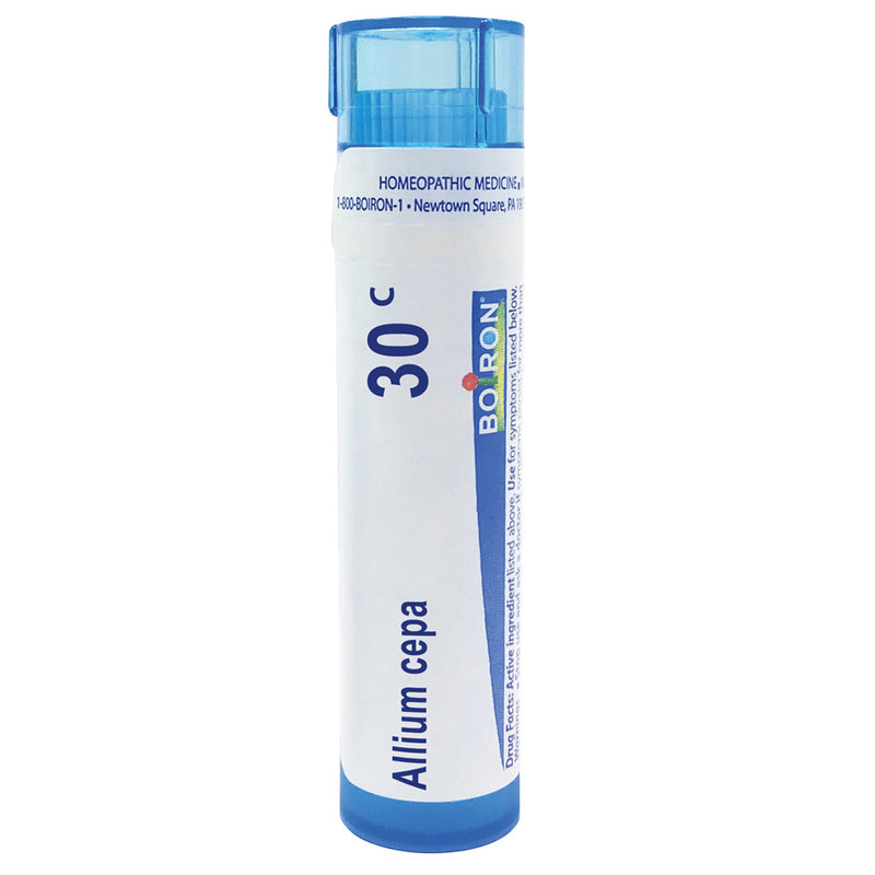Boiron Allium Cepa 30C relieves runny nose with clear discharge, 80 Pellets